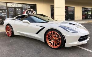 Chevrolet Corvette Stingray on Forgiato Wheels (Maglia-ECL) 2019 года